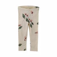 Petit Piao - leggings printed // acorn, leggings, bukser, babybukser,