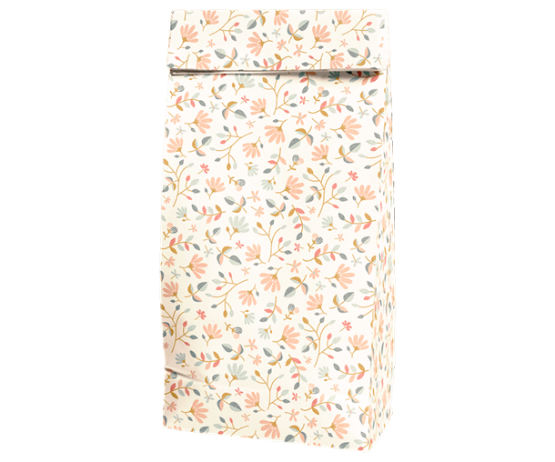 Maileg - Mice Party Giftbag, Lille, gavepose, gaver, indpakning, gave, gaveleg, babyshower gaver, fødselsdagsgaver