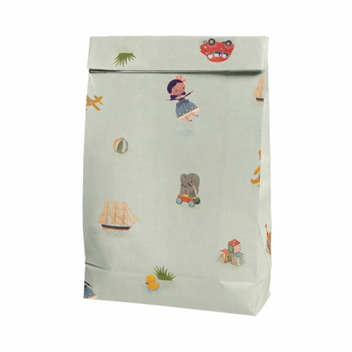 Maileg - Mice Party Giftbag, Lille, gavepose, gaver, indpakning, gave, gaveleg, babyshower gaver, fødselsdagsgaver