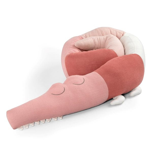 Sebra Knitted cushion Sleepy Croc elefantgrå, 3001301