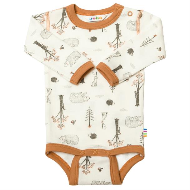 69313-70-3310, Joha - uld/bambus Body //print wood orange