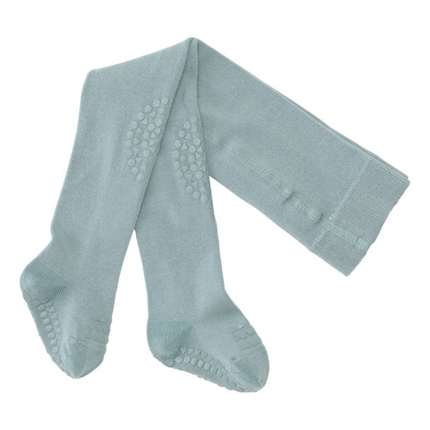 GoBabyGo, Go Baby Go,Kravle Strømpebukser, Crawling tights, kravle kit, strømpebukser med skridsikker dutter,  skridsikre strømpebukser, knæbeskyttere, skridsikre strømper