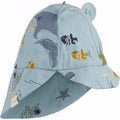 Liewood Gorm Sun Hat Confetti terracotta, sommerhat solhat, børne hat, babyhat,  Confetti Yellow Mellow