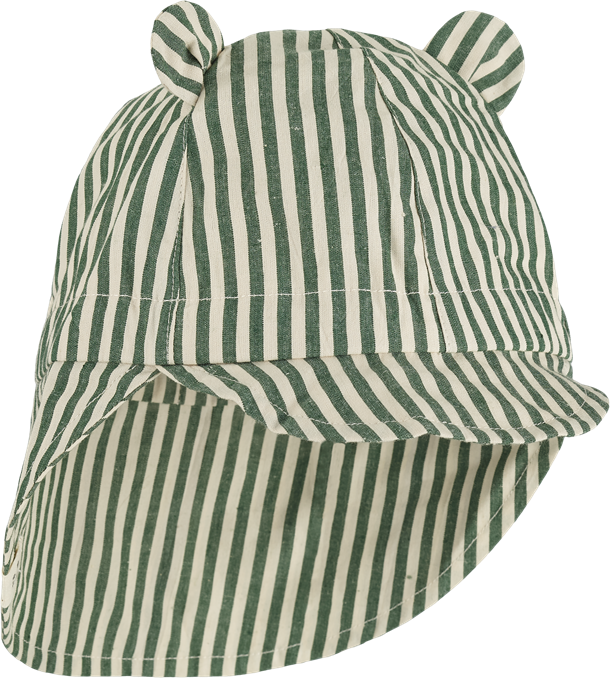 Liewood Gorm Sun Hat Confetti terracotta, sommerhat solhat, børne hat, babyhat,  Confetti Yellow Mellow