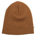 Joha -uld hue dobbelt lag rib strik//Brun copper