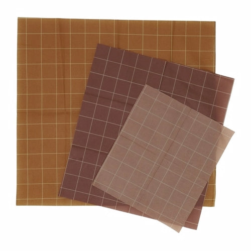 Haps Nordic, bivoks, varme farver, tern, bees wax paper, cotton paper, cotton wrap, bomuldswrap, bæredygtige alternativer, GOTS-certifuceret, naturlig emballage