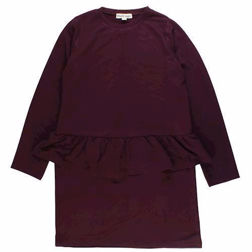 Small Rags Hella T-shirt lange ærme, borduax t-shirt, Small Rags LS t-shirt med lange ærmer, Hanna LS Dress, Hanna kjole, Small Rags Hanna kjole,