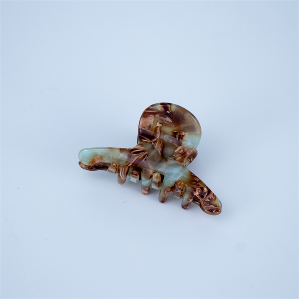 Titteboo - Anni Hair Claw - Green Tortoise