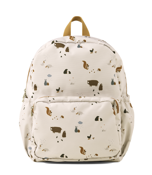 Liewood Saxo mini backpack, cat rose baby rygsæk, taske, vuggestue taske, børnehave taske, børnetasker. Liewood Allan junior backpack cat rose