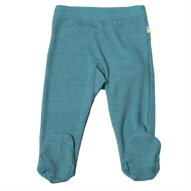 Joha - leggings med fødder i uld -& Silke