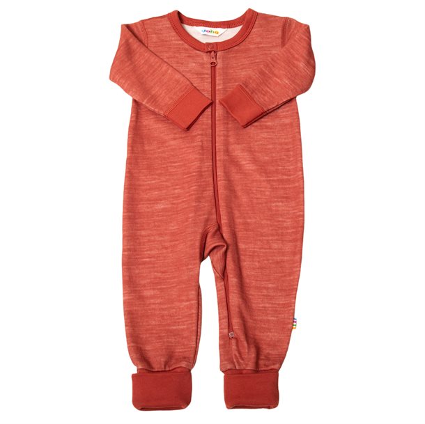 Joha - Body i uld & Silke//striber Rød, uld og silke body, uld/silke body, sommeruld, sommer uld , Joha - Body i uld & bambus - print med bladeJoha - leggings i uld & bambus -blå, Joha - leggings med fødder i uld/bambus - print med blade rust, Joha - heldragt med lynlås + 2 i 1 fod- blå