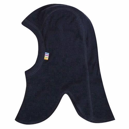 Joha Wool balaclava mørk blå , elefant hue uld merino uldhue