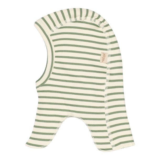 balaclava, hue, elefanthue, bomuldshue,Spring Green/Offwhite