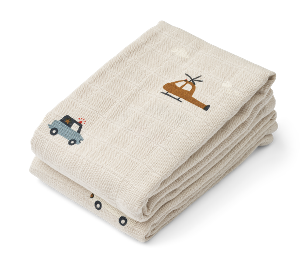 Liewood LEWIS STOFBLEER 2-PAK - Emergency vehicle / Sandy