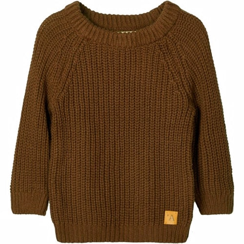 trøje, striktrøje, sweater, pullover, Lil' Atelier, lilatelier, bomuld, økotex, beige, creme, knapper,