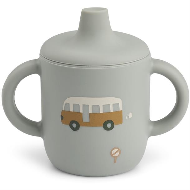 Liewood - Neil cup, Liewood - Neil Kop - Peach sea shell mix, Liewood - Neil Kop - Vehicles dove blue mix