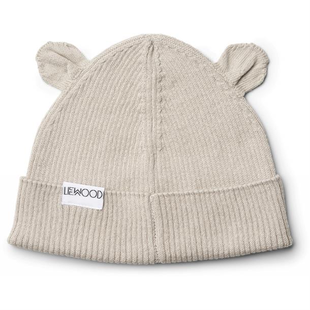 Liewood Eric sun hat sea blue, sommerhat solhat, børne hat, babyhat, Liewood Senia Sun hat Mustard/hvid, Liewood Gina bomuld strik hue Camel, rose, Liewood - Gina strikhue i bomuld