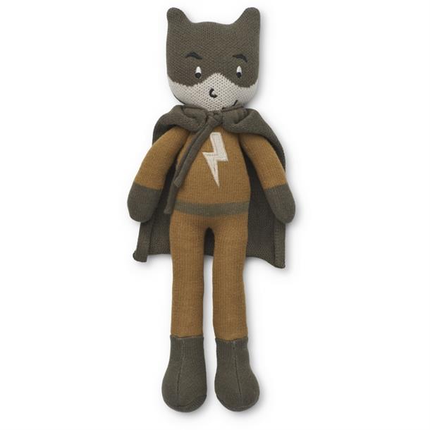 Liewood - Harris superhero dukke - Golden caramel multi mix