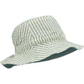 Liewood Buddy sun hat sea blue, sommerhat solhat, børne hat, babyhat, Liewood - Cosmo solhat med ører vendbar //Tuscany rose