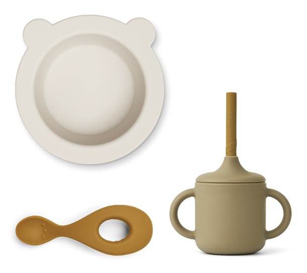 Liewood - Kali baby sæt - 4 stk. - Rose multi mix