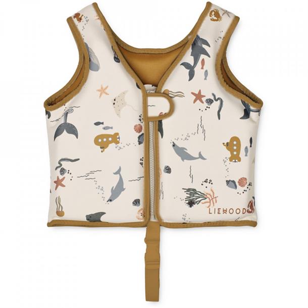 Liewood - Dove svømmevest - Tuscany rose multi mix svømmevest, vest, badetøj, badeleg