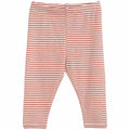 serendipity, m102, basis, leggings, basisgarderobe, økologi, bomuld, rib, stribe, offwhite, lyserød, rosa