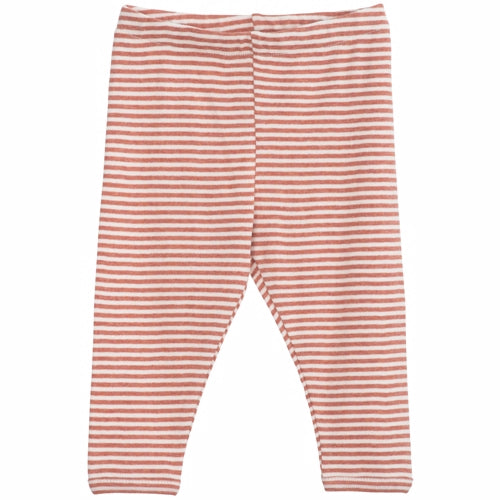 serendipity, m102, basis, leggings, basisgarderobe, økologi, bomuld, rib, stribe, offwhite, lyserød, rosa