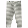 serendipity, m105, basis, baby, babyleggings, leggings, basisgarderobe, økologi, bomuld, rib, stribe, offwhite, pine, grøn