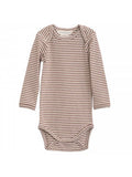 Serendipity - Baby Body Stripe - Acorn/Off White