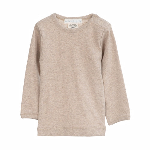 serendipity, m101, basis, t-shirt, bluse, basisgarderobe, langærmet, lange ærmer, bluse, økologi, bomuld, rib, stribe, clay, lyserød, rosa, offwhite