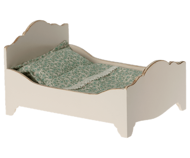 Maileg slæde til Mus, Maileg  Vugge, Baby mus - Rosa