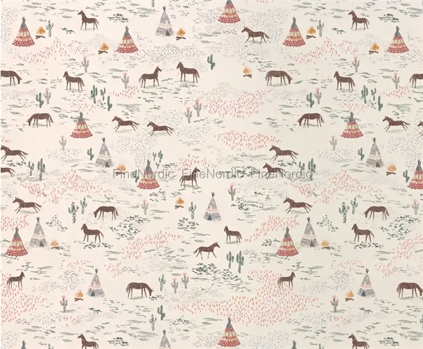 Maileg - Gavepapir, Hyggelig Jul 10 m - Off White