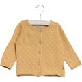 cardigan pige, cardigan pige, strikket cardigan pige, økologisk bomuld barn, cardigan økologisk pige, barn økologi tøj,