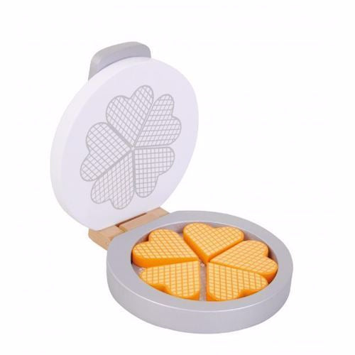 Mamamemo vaffeljern, træ legetøj, værktøj, håndværker legetøj, drenge legetøj, træ køkken legetøj