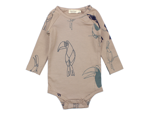 MarMar - Body LS // Jungle Bird Print
