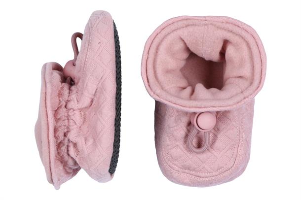 Hjemmesko, sutsko, futter, Melton futter, Melton booties soft waves Chestnut, sko