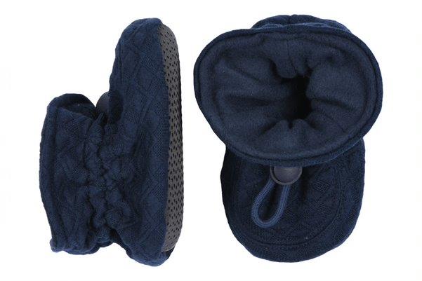 Hjemmesko, sutsko, futter, Melton futter, Melton booties soft waves Chestnut, sko