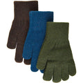 Fingervanter, vanter, uldvanter, pigevanter, drengevanter, børnehavevanter, fingrevanter, lammeuld. Magic Gloves, knit, blackMikk-Line - Strik handsker med uld  - Antrazite, Mikk-Line - Strik handsker m uld  3 pak- chocolate, bread & Java
