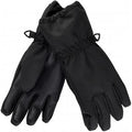 Thinsulate, vanter, vintervanter, børnevanter, varmevanter, drengevanter, MikkLine vinter handsker softshell - Black