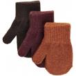 Fingervanter, vanter, uldvanter, pigevanter, drengevanter, børnehavevanter, fingrevanter, lammeuld. Magic Gloves, knit, blackMikk-Line - Strik handsker med uld  - Antrazite, Mikk-Line - Strik handsker m uld  3 pak- chocolate, bread & Java