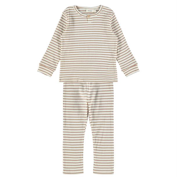 lil ateliernattøj nat sæt, nat kjole med lange ærmer, lange ærmer,