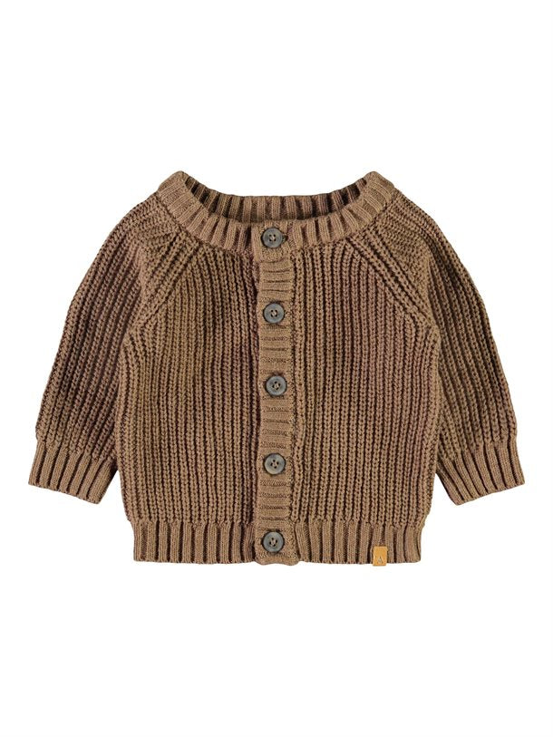 Lil' Atelier - BABY |   Imilio Cardigan // partridge/Melange