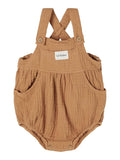 Lil' Atelier - BABY |  Sylvester Overalls // Tobacco Brown