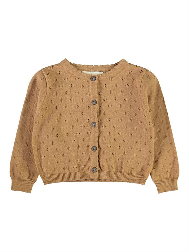 NMFGLIVA LS SHORT KNIT CARD SUM LIL, strik cardigan Gliva, silke cardigan, kardigan, strik trøje