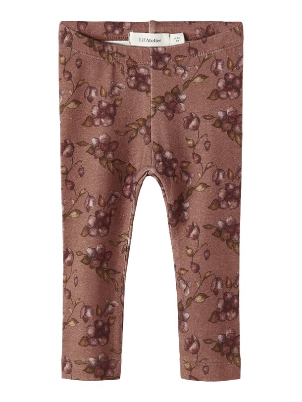 økologisk bomuld lil atelier leggings, Lil Atelier Slim leggings //Woodsmoke
