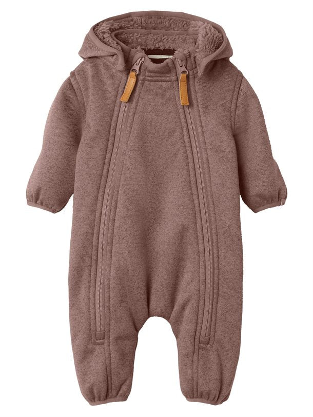 Lil' Atelier - Loro Køredragt - Sinopia fresco, Mocha Bisque, jakke piger, jakke drenge, overgangsjakke, brun jakke, plysjakke