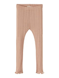 Lil Atelier Rachel leggings - Almondine, økologisk bomuld lil atelier