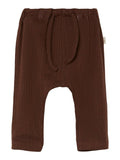 Lil Atelier - Nbfrachel Loose Pant Wi Hea Lil - Rocky Road
