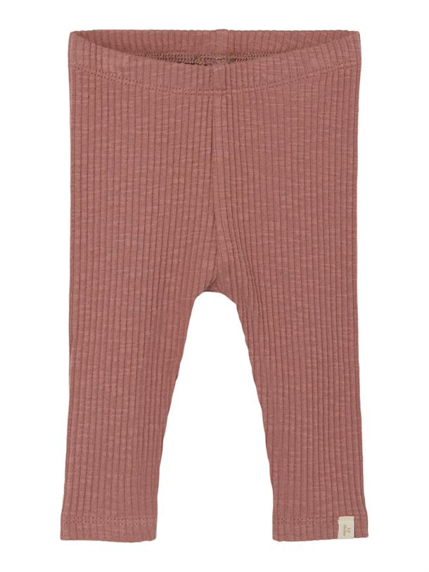 Lil' Atelier - Nbfraja Slim Leggings Wi Lil - Burlwood