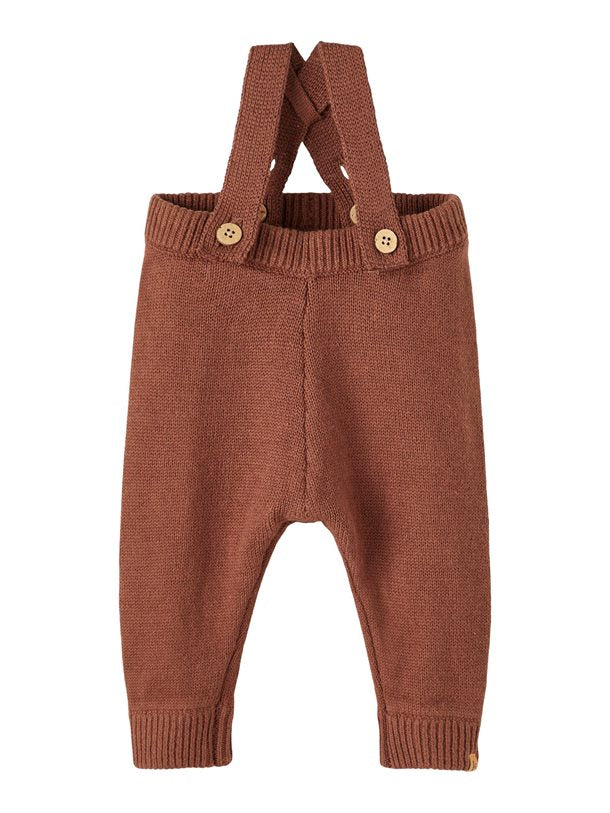 Lil Atelier - Nbmemlen Knit Pant Lil - Rocky Road